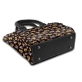 thumbnail image 3 of Lsque Rose Flower Bear Pattern Leather Rivet Shoulder Bag – Elegant Genuine Leather & Microfiber PU Crossbody with Detachable Adjustable Strap, 3 of 5