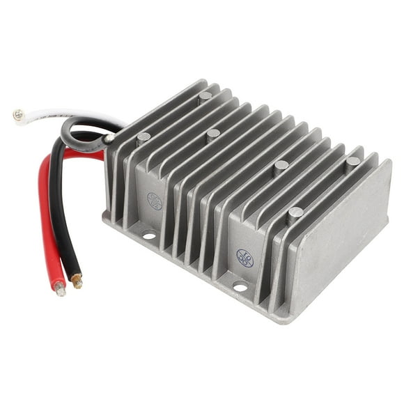 Volt Buck Converter, Waterproof Aluminum Shell DC 8V-36V To 13.8V Regulator Voltage Reducer Converter 276W Anti Shock for Yacht for Golf Cart