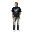 thumbnail image 4 of Smoke Rise Men Wide Crop Fashion Ascended Tee (Black), 4 of 5