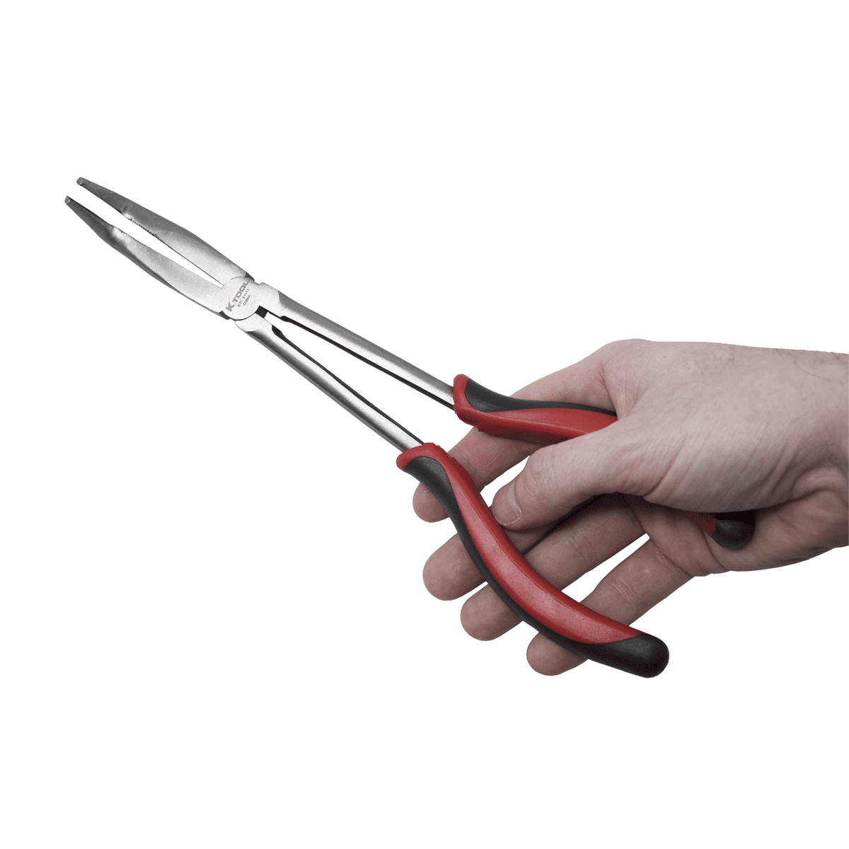 K-Tool 51111 11" Needle Nose Pliers with 90-Degree Bent Nose (EA)