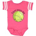 thumbnail image 3 of Inktastic Future Tennis Star Cute Tennis Ball Boys or Girls Baby Bodysuit, 3 of 5