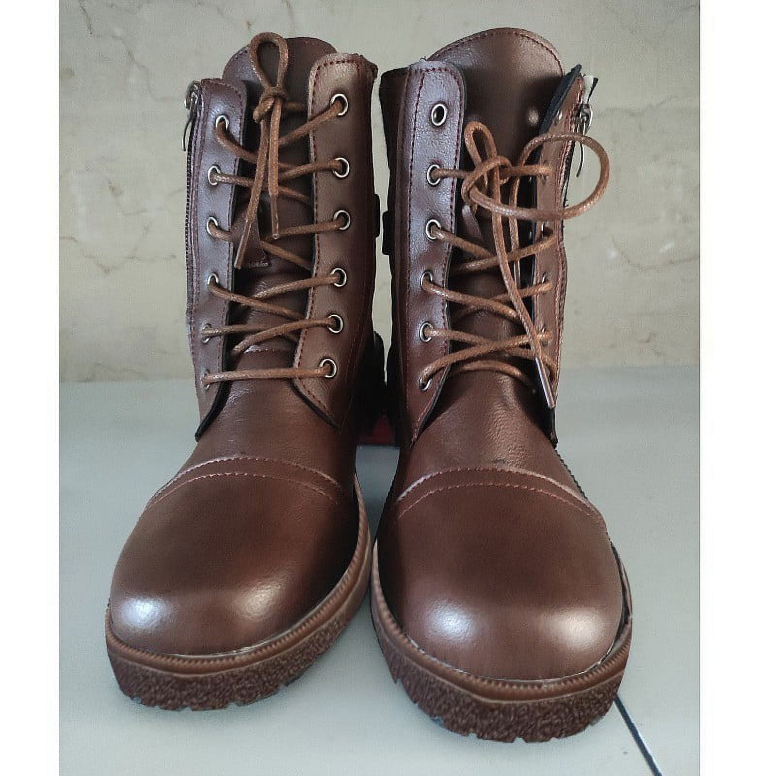 Teacher Appreciation Gifts AXXD Mid-Calf Boots,Knee High Boots Women Knee-High Hiking Shoes Women Ladies Fall Autumn Knee-High Boots Shoes For Clearence