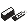 thumbnail image 2 of MasterVision® Magnetic Data Cards, With Blank Inserts, 3/4"H x 2-3/4"W, Pack Of 10, 2 of 5