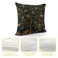 thumbnail image 4 of ARISTURING  Throw Pillow Cover William Tree of Life Morris Vintage Floral Home Decor Pillowcase Lumbar Pillow Case Cushion Cover for Sofa Couch Bed, 4 of 5