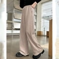 thumbnail image 7 of Otqutp Fleece Lined Sweatpants for Girls Elastic High Waist Wide Leg Baggy Joggers Pants Winter Casual Athletic Pants, 7 of 7