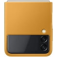 thumbnail image 2 of Funda de piel para Samsung Galaxy Z Flip 3, color mostaza, 2 of 5