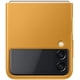 thumbnail image 2 of Funda de piel para Samsung Galaxy Z Flip 3, color mostaza, 2 of 5