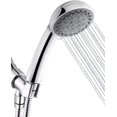 thumbnail image 1 of LinenLoon High Pressure Shower Head with Pause Mode and Massage Spa, 5 Settings Handheld Showerhead Sprayer with 79" Stainless Steel Hose, Easy to Install, California Compliant 1. 8 GPM, 1 of 5