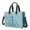 Unicorn and Rainbow Blue Pattern, variant on Unicorn and Dinosaur Blue Pattern Canvas Messenger Tote Bag, Nurse Handbag with Multi Pockets & Removable Strap, Durable Canvas Gifts for Women Men Teacher Nurse