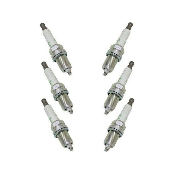 Spark Plug Set 6 Piece - Compatible with 2003 - 2004 Honda Pilot 3.5L V6