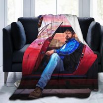 Ryan Gosling Fleece Blanket for Couch - Throw Blanket Lightweight Ryan Gosling Merch Super Soft Cozy Luxury Bed Blanket Microfiber and Throws for Sofa