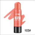 thumbnail image 1 of Ganfancp Colorete En Barra, Maquillaje para Mejillas Ideal para Todos Los Tonos de Piel Hidratante, Iluminador y de Larga Duración 7.8G Rebajas Hoy Liquidación 1X Bálsamo Blush Striper, 1 of 2