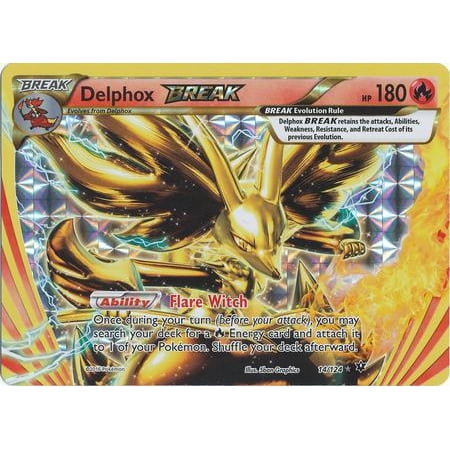 Pokemon Fates Collide Delphox BREAK #14