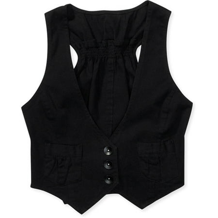 Miley Cyrus & Max Azria - Juniors Cropped Vest