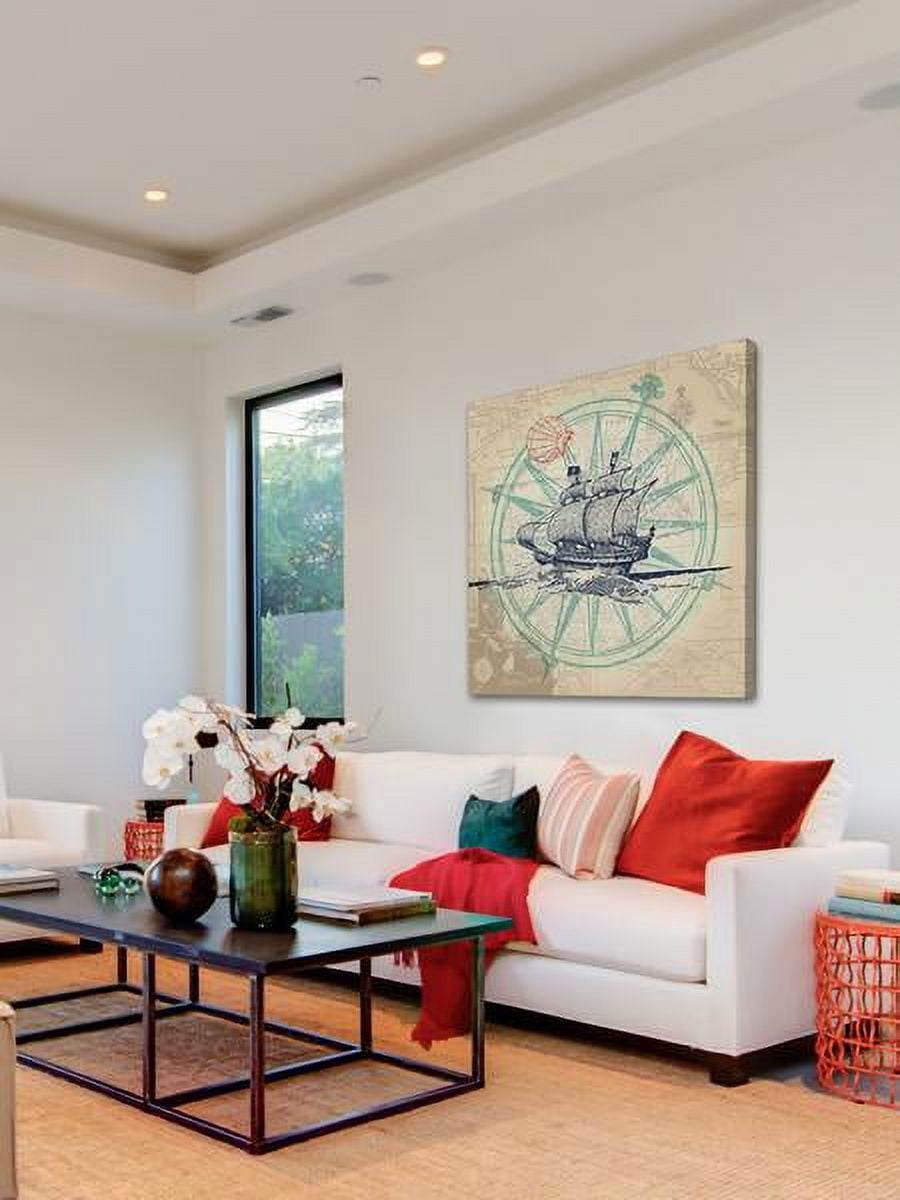 "Come Sail 2" Painting Print on Wrapped Canvas
