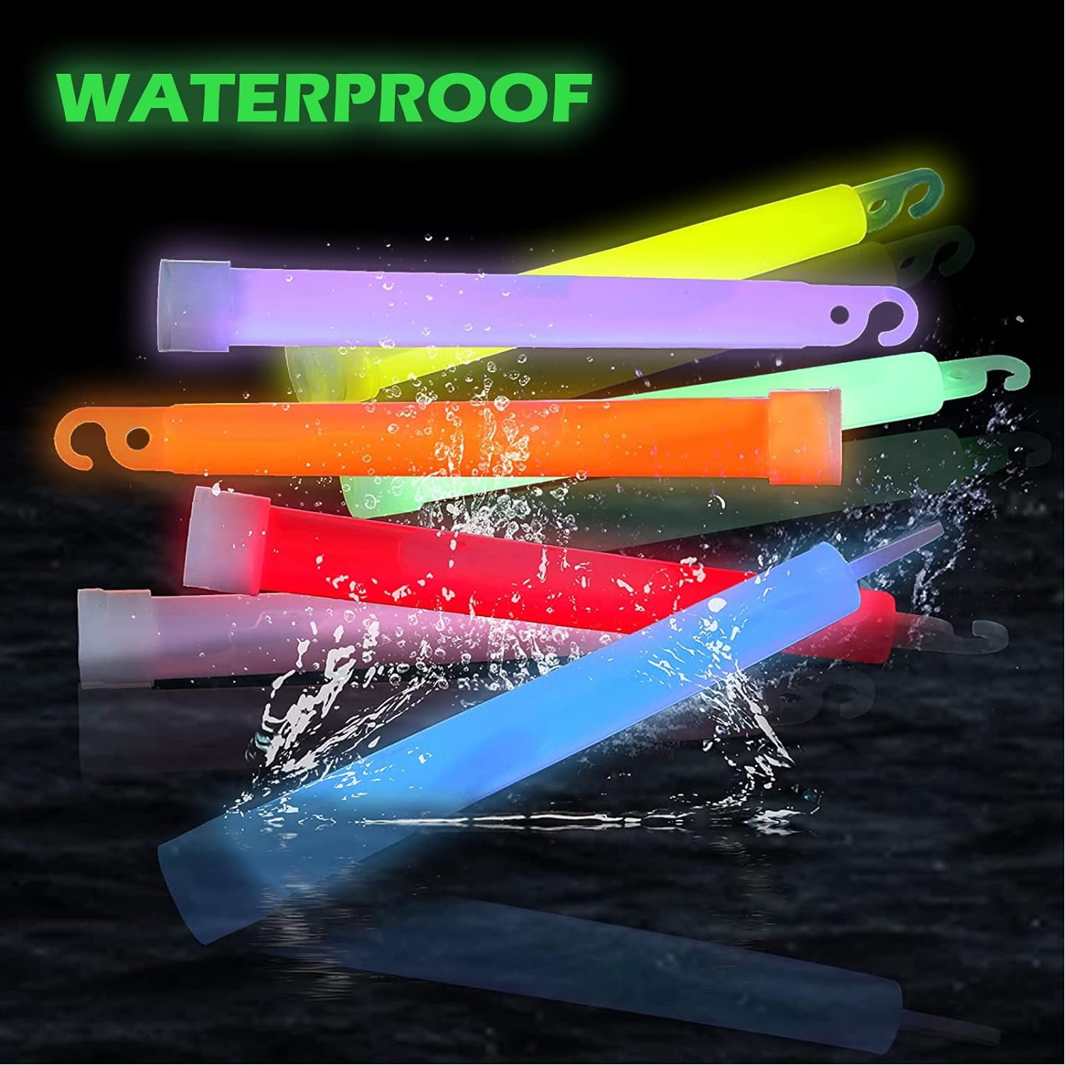 General Medi 12 Ultra Bright Glow Sticks + Bonus Emergency Blanket and  Survival Whistle - Emergency Light Sticks for Camping, Hiking, Outdoor