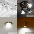 thumbnail image 4 of Simba Lighting LED GU10 ETL Listed 7W 70W Replacement Spot Light Bulb 120V Twist Base Non-Dimmable 5000K 6-Pack, 4 of 9