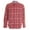Red, variant on Men's Big & Tall Long Sleeve Coastline Cord Redwood Check Camp Shirt (New Red Sail, 2XLT)