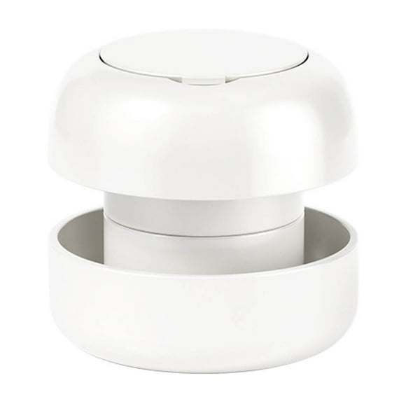 Esmeriladora cortadora de tabletas | Divisor de pastillas 4 en 1 con cuchilla de acero inoxidable, caja de almacenamiento, vaso de trituración, vaso de agua | Diseño compacto de ABS