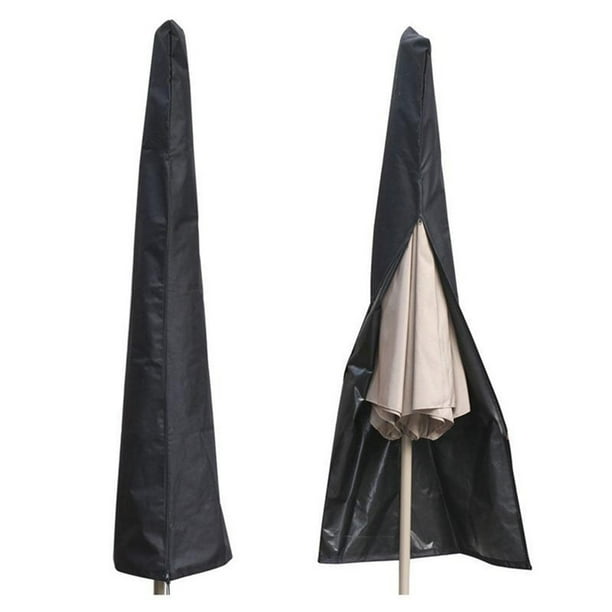 BESTYASH Funda Para De Jardín Impermeable De Tela Oxford Con Cremallera Protector Para Parasol Exterior