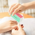 thumbnail image 6 of 2pcs Nail Files and Buffer Blocks, TSV Professional 4 Ways Colorful Nail Art Shiner Polisher and Buffing Sanding Files, 6 of 9