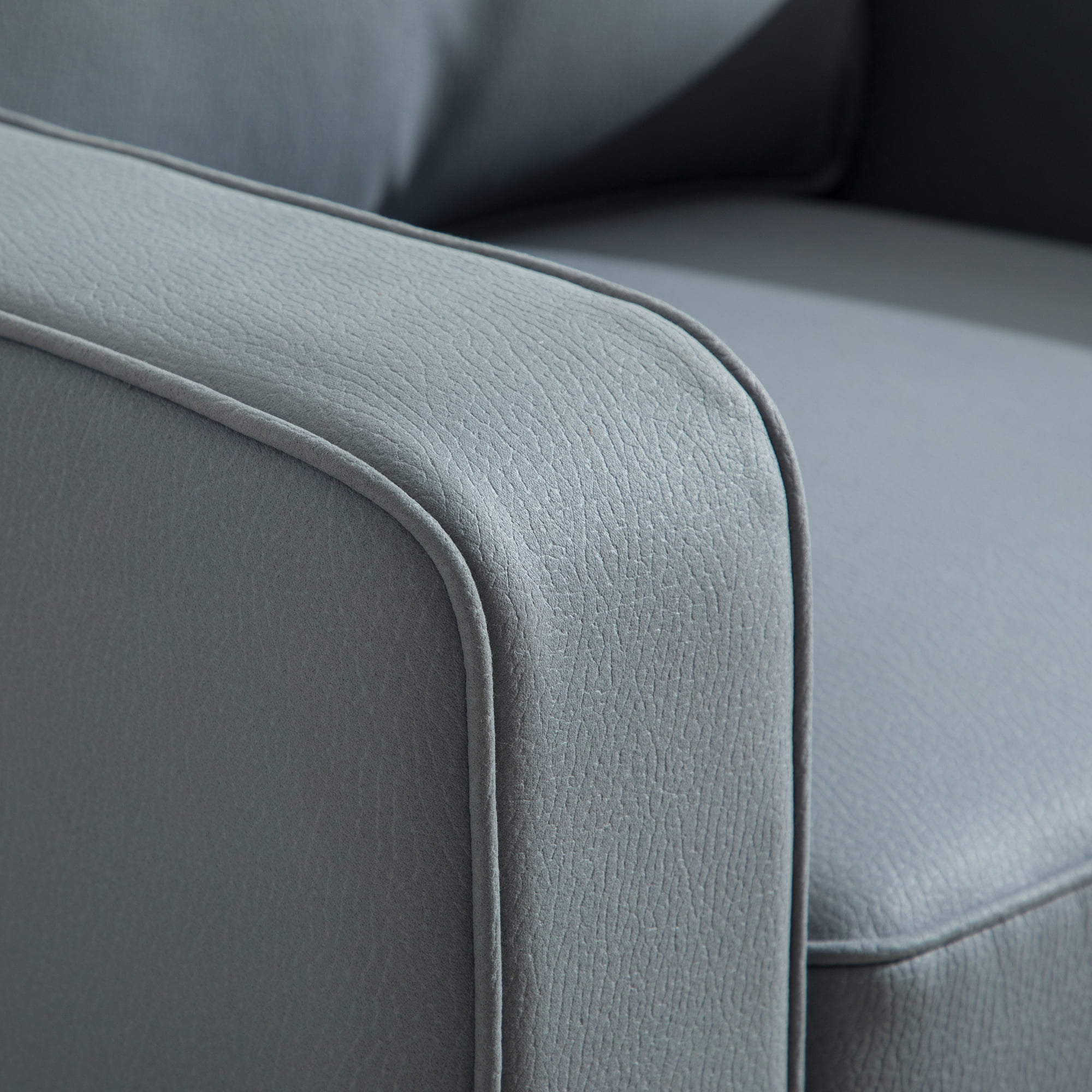 Leumius Swivel Armchair with Hidden Storage,33.6''W Upholstered 360° Accent Chairs with Pillow,Square Club Chair Single Sofa for Living Room,Blue