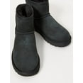 thumbnail image 1 of Ugg Women's Classic Mini II Leather Black Ankle-High Suede Boot - 9M, 1 of 4