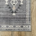 thumbnail image 6 of nuLOOM Evalyn Southwestern Machine Washable Area Rug, 4' x 6', Grey, 6 of 10