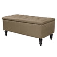 thumbnail image 4 of Abble 38" Fabric Upholstered Tufted Storage Bench, 4 of 6