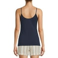 thumbnail image 3 of Time and Tru Women's Strap Cami Tank Top, 3 of 6