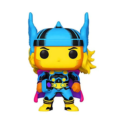 Pop Marvel Black Light Thor Juguete Coleccionable Multicolor 48847 Funko 