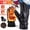 As shown_New#23928, variant on Heated Gloves for Men & Women, Battery Powered Touchscreen Winter Gloves with Full-Finger , Windproof Leather Ski & Motorcycle Gloves for Cold Weather Outdoor Sports