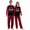 Hanging, variant on iHapHap Gnomies Couple Christmas Pajamas, Cotton Blend Matching Holiday Sleep Set, Womens S