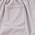 thumbnail image 5 of NOLDARES Newborn Baby Girl Romper Knitted Ruffle Sleeve Bodysuit Jumpsuit Toddler Cute Summer Clothes(Grey,12-18 Months), 5 of 6