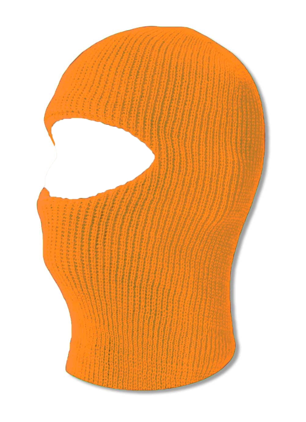 TopHeadwear One 1 Hole Ski Mask Neon Orange by
