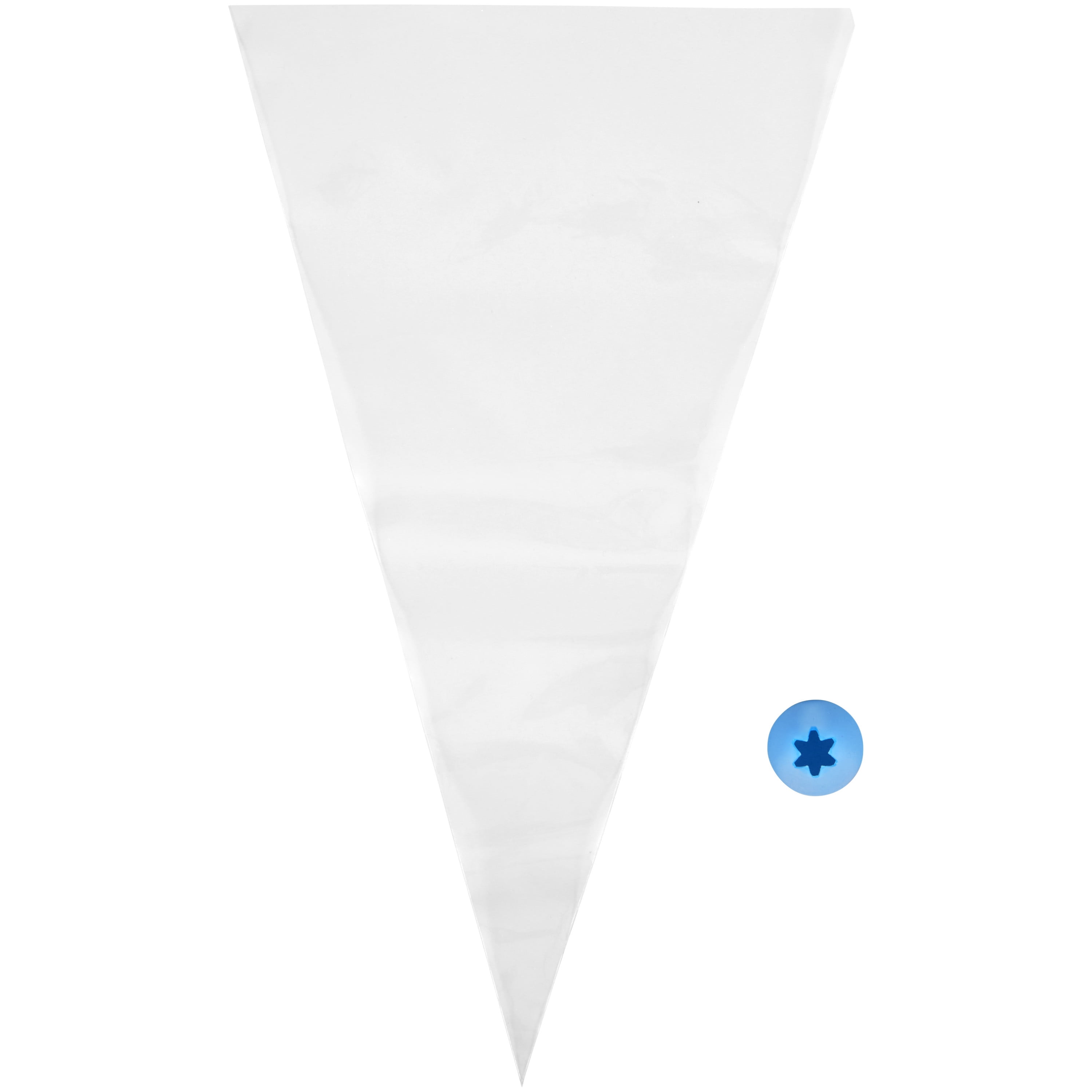 Great Value Disposable Decorating Bag with Star Tip, 2-Piece