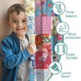 thumbnail image 3 of Blackout Kids Curtains,Boho Bohemia Pioneer Flower Childrens Insulated Curtains Set Of 2,Bedroom Essentials,Toddler Room Decor 42"x84"(106x213cm), 3 of 4