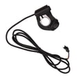 thumbnail image 1 of Interruptor de bocina de luz Bling Bling 12V a 72V 2 en 1 para manillar de 22,2 mm, 1 of 12