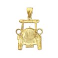 thumbnail image 2 of 14K Gold Ford Model T Car Pendant, 2 of 5