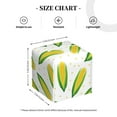 thumbnail image 3 of Goofa Corns Tissue Box Cover PVC Leather Tissue Holder Square Facial Tissue Case Facial Paper Organizer Dispenser for Bathroom, Vanity Countertop, 3 of 8