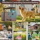 thumbnail image 4 of Anti Barking Device, 50 FT Ultrasonic Dog Barking Control Device, Neighbor Dog Silencer, 4 Modes Bark Box, Dog Barking Silencer for Indoor and Outdoor Use, Waterproof Dog Barking Deterrent O, 4 of 5