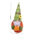 thumbnail image 3 of Dtchengua Fall Decoration Harvest Thanksgiving Decorations Gnomes Plush Elf Dwarf Doll Figurine with Pumpkin Autumn Maple Leaves, 3 of 6