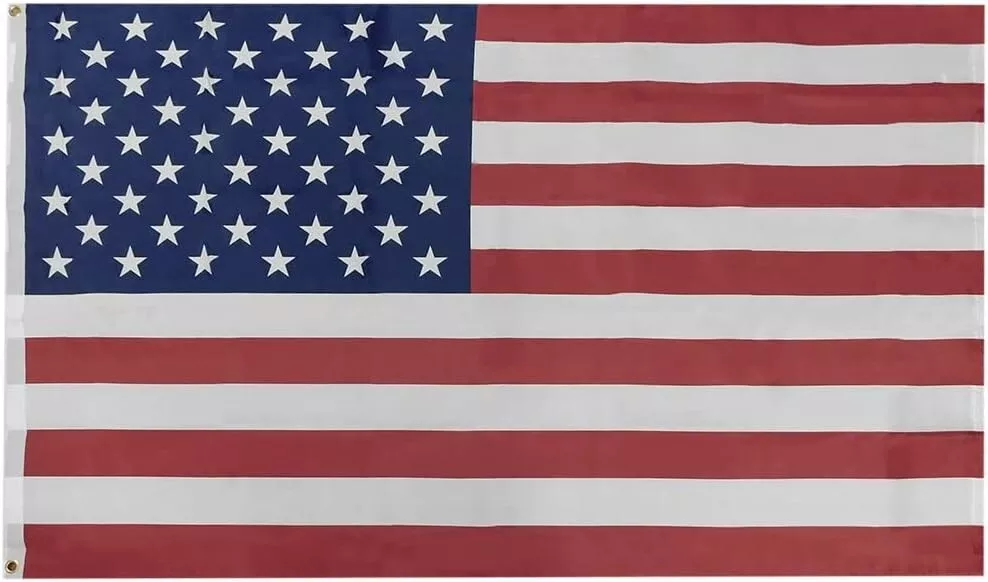 USA & United States Military 7 Flag Set 3'x5' 100D Nylon (Box) LICENSED