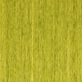 thumbnail image 1 of Ahgly Company Machine Washable Indoor Square Abstract Yellow Contemporary Area Rugs, 8' Square, 1 of 4