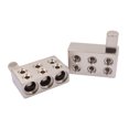 thumbnail image 4 of serony 2 Pieces Universal Aluminum Alloy Car Stereo Vehicle Audio Amplifier Terminal High Power Power Wire Reducer Automotive Automobile Accessories RT84, 4 of 7