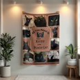 thumbnail image 5 of A Photo Personalized Cat Sherpa or Fleece Blanket, 5 of 5