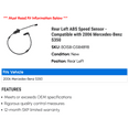 thumbnail image 2 of Rear Left ABS Speed Sensor - Compatible with 2006 Mercedes-Benz S350, 2 of 2