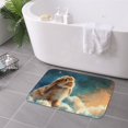 thumbnail image 6 of Kdxio Starry Sky Cloud Cute Rabbit,16" x 24", Non-Slip Front Door Mats,Outdoor Welcome Mat Washable, 6 of 9