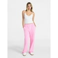 thumbnail image 2 of No Boundaries Lace Trim Fleece Pants, 30.5'' Inseam, Women’s XXS-XXL, 2 of 5