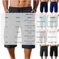 thumbnail image 3 of Horkkom Mens Shorts Solid Color Summer Gym Shorts Running Outdoor Workout Shorts with Pockets, S-2XL, 3 of 6